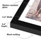 Americanflat Picture Frame with Mat - Modern Design, Shatter-Resistant Glass, Dual Sawtooth Hangers, Ideal for Home and Office Decor